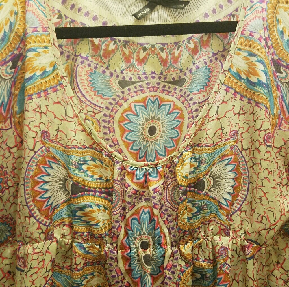 Boho style blouse